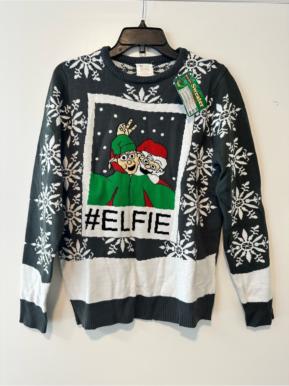 #ELFIE Ugly Christmas Sweater